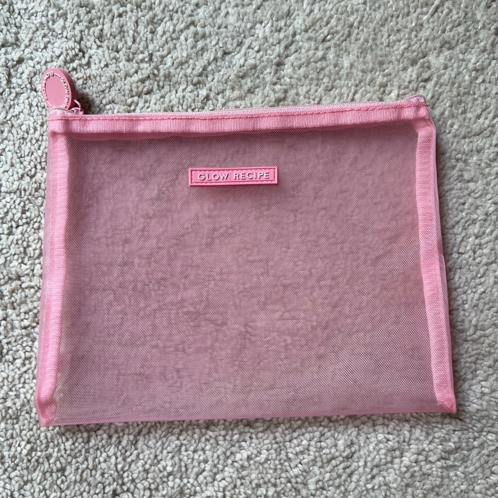 Glow Recipe Pink Travel Pouch